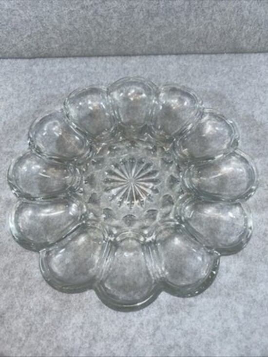 Other - Vintage / Retro Anchor Hocking Deviled Egg Plate / Platter